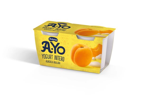 |yogurt intero albicocca frullata|