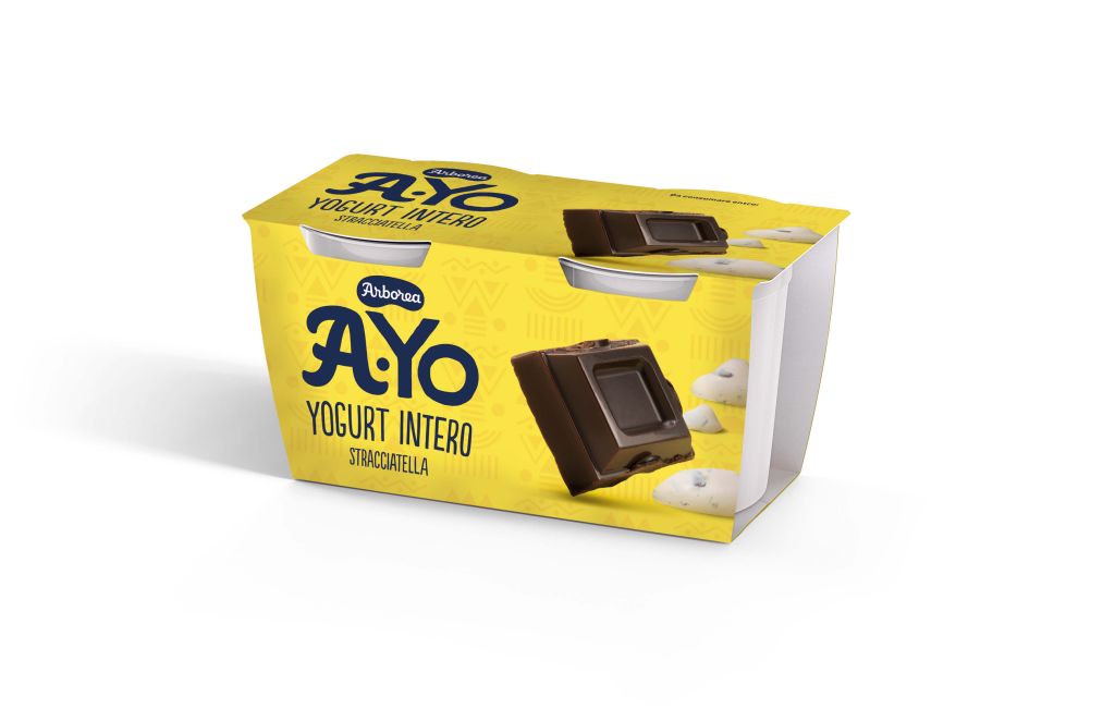Confezione di Yogurt Goloso Stracciatella: 2x125g | Arborea