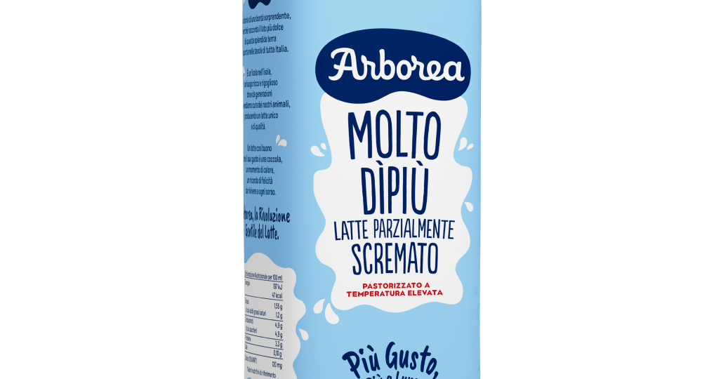 Latte arborea ESL 1000 ml parzialmente scremato