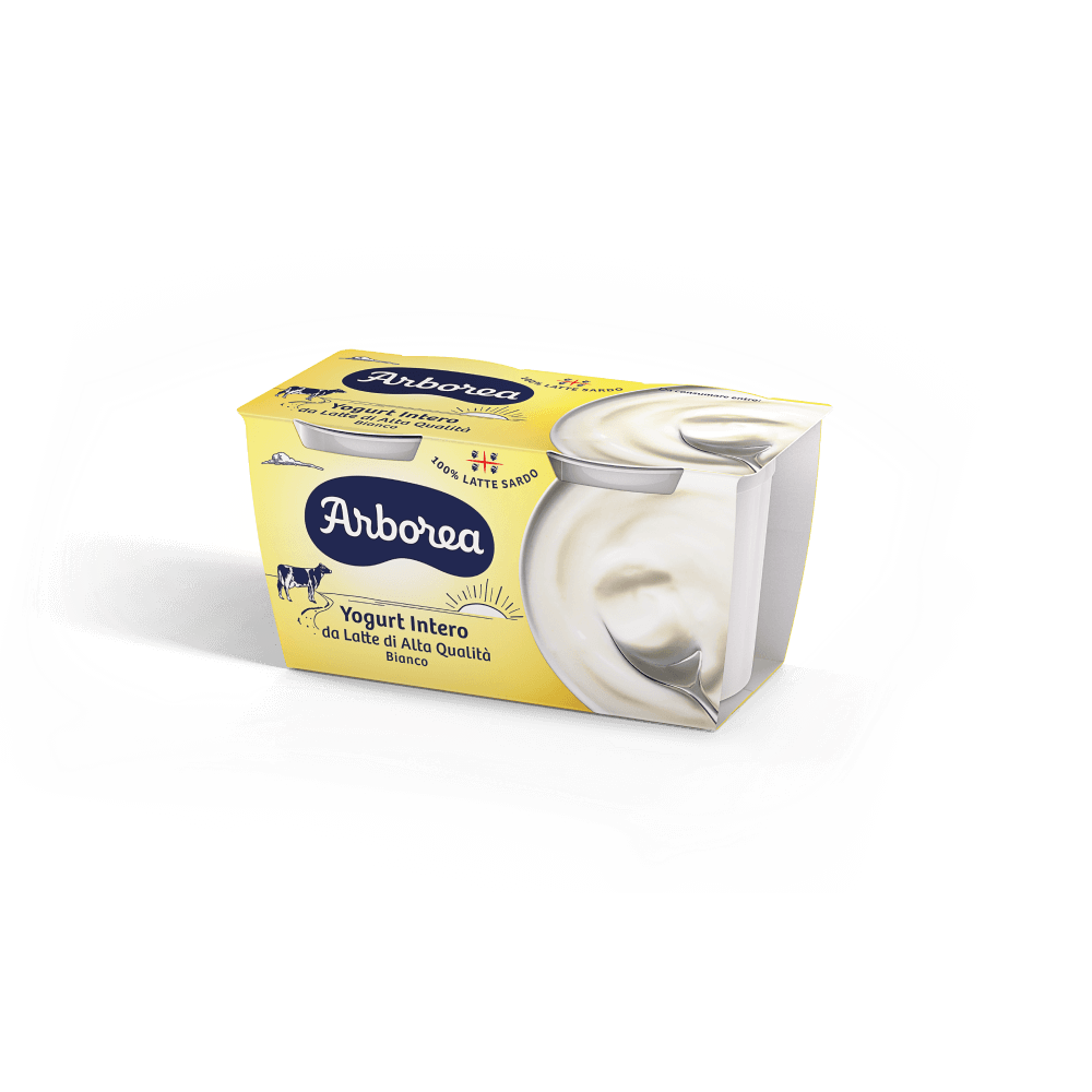 Confezione di Yogurt Intero Bianco: 2x125g