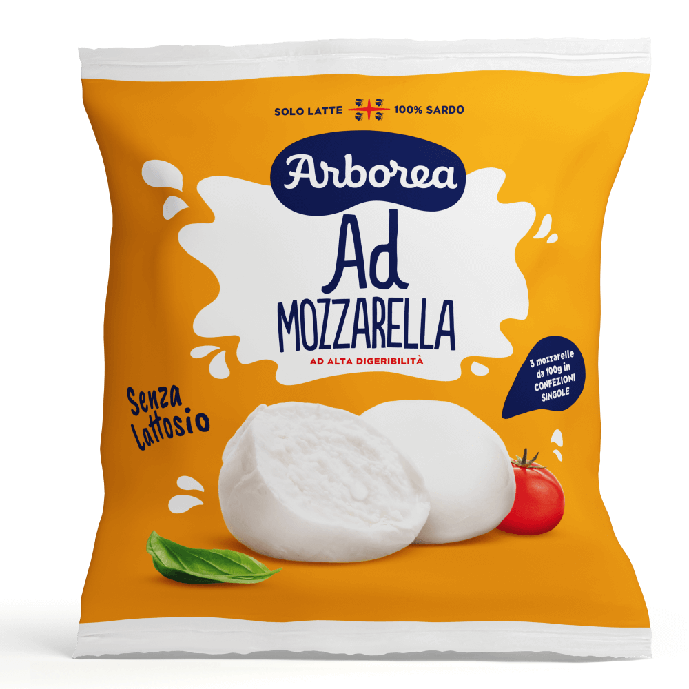 Confezione di Mozzarella AD Senza Lattosio: 3x100g