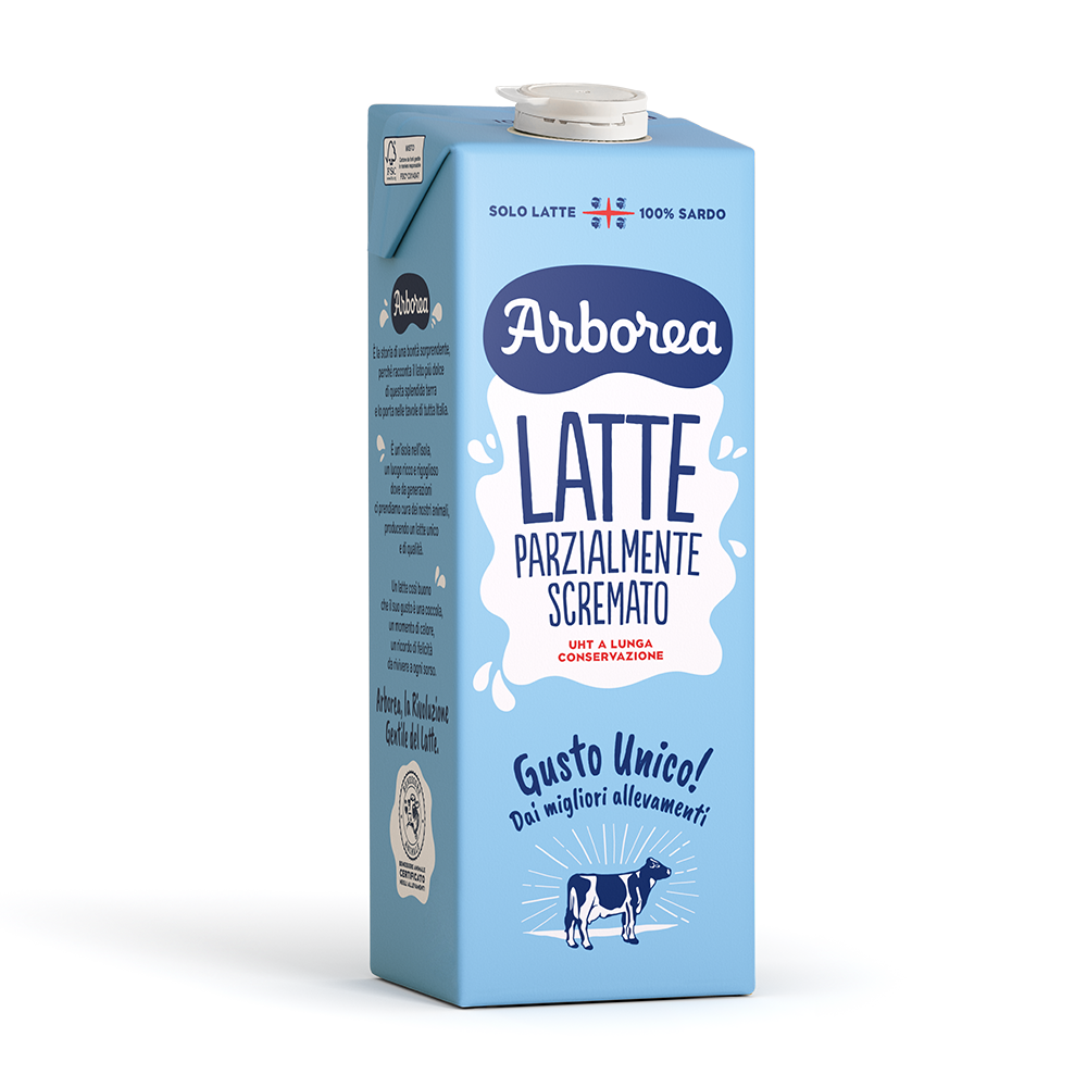 Latte Uht Parzialmente Scremato: 10x1l