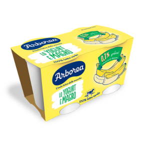Yogurt Magro Banana in pezzi