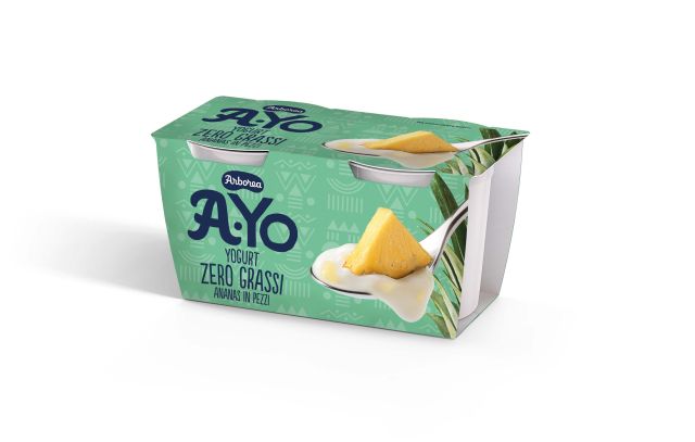 ARBOREA AYO YOGURT Magro Ananas A2|yogurt_magro_ananas|YM_Ananas