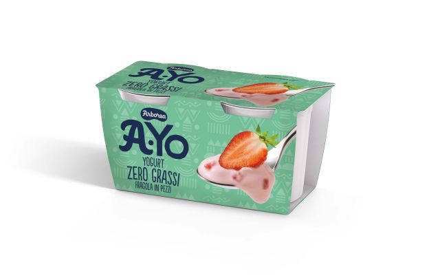 |Yogurt Magro Fragola in pezzi|