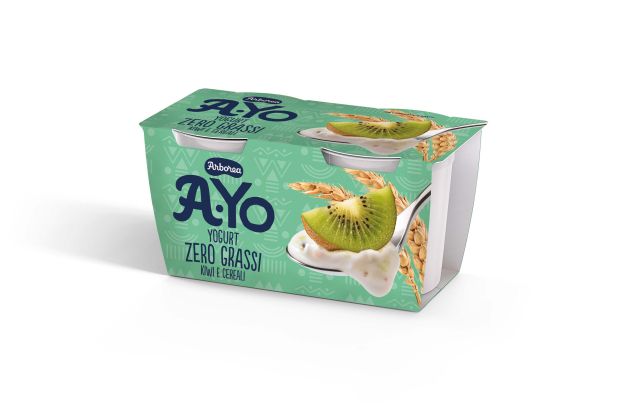 ARBOREA AYO YOGURT Magro Kiwi Cereali A2|yogurt_magro_kiwi_e_cereali_2x125gr