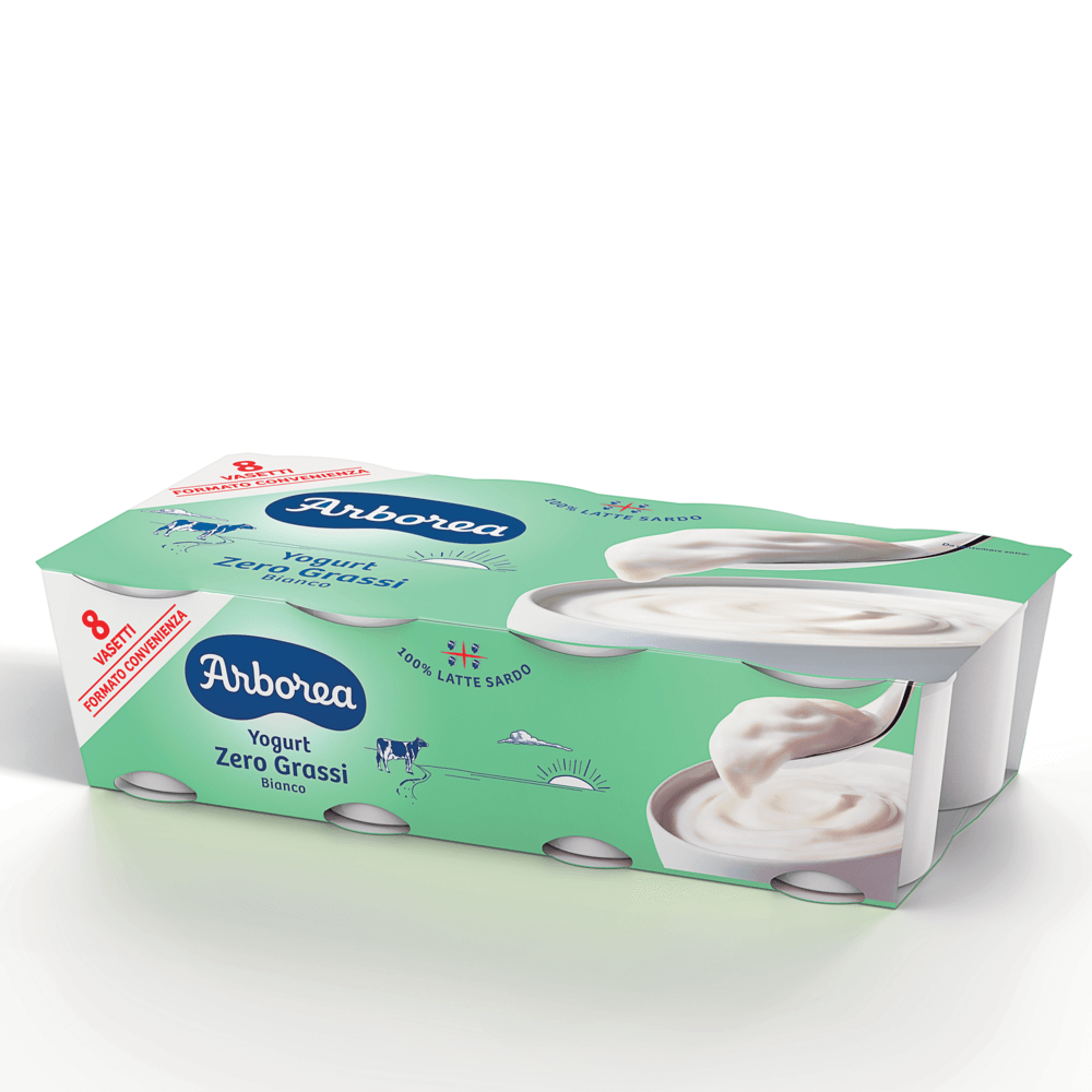 Confezione di Yogurt Zero Grassi Bianco: 8x125g