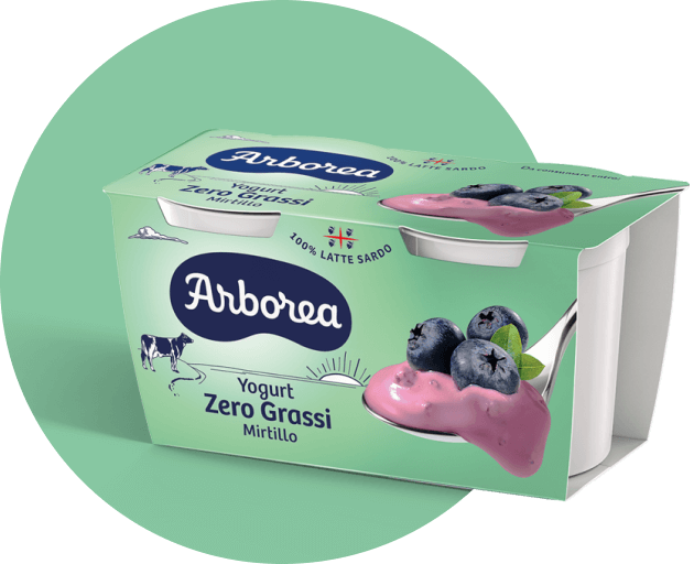 Yogurt Magro al Mirtillo in pezzi