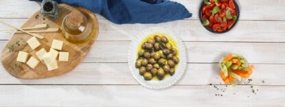 Sardinian-Style Olives in Brine