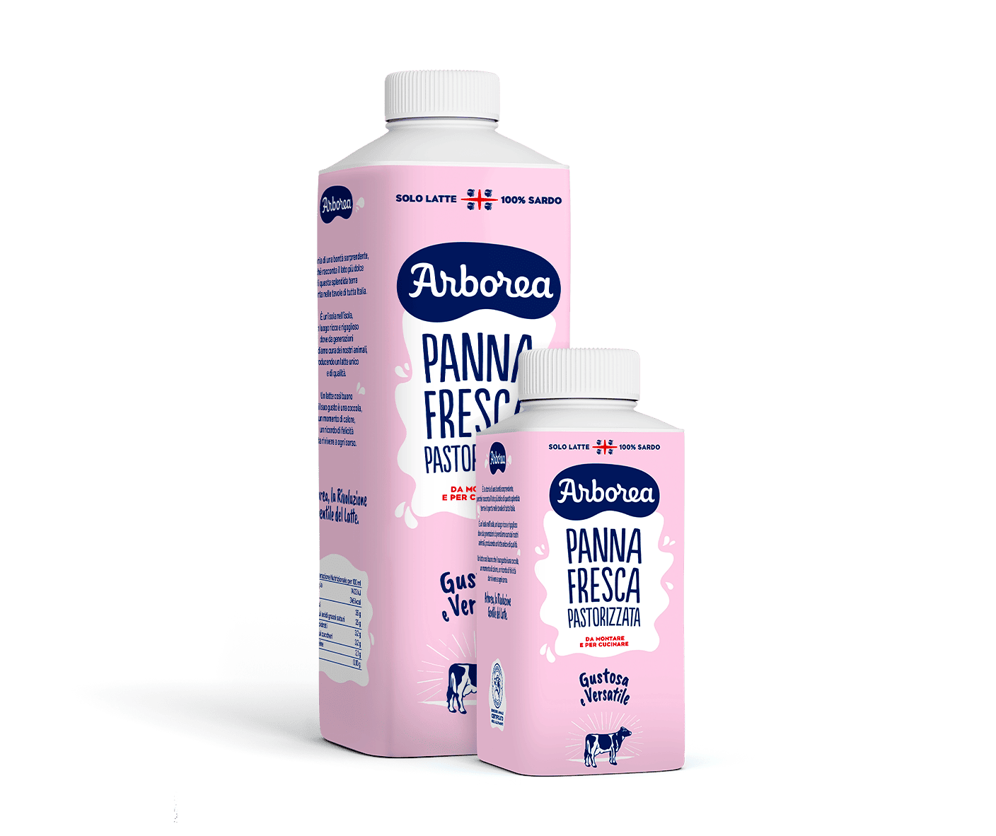 Panna Fresca da Latte Sardo, Naturale e Cremosa | Arborea